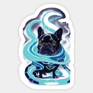 Frenchie Power Sticker